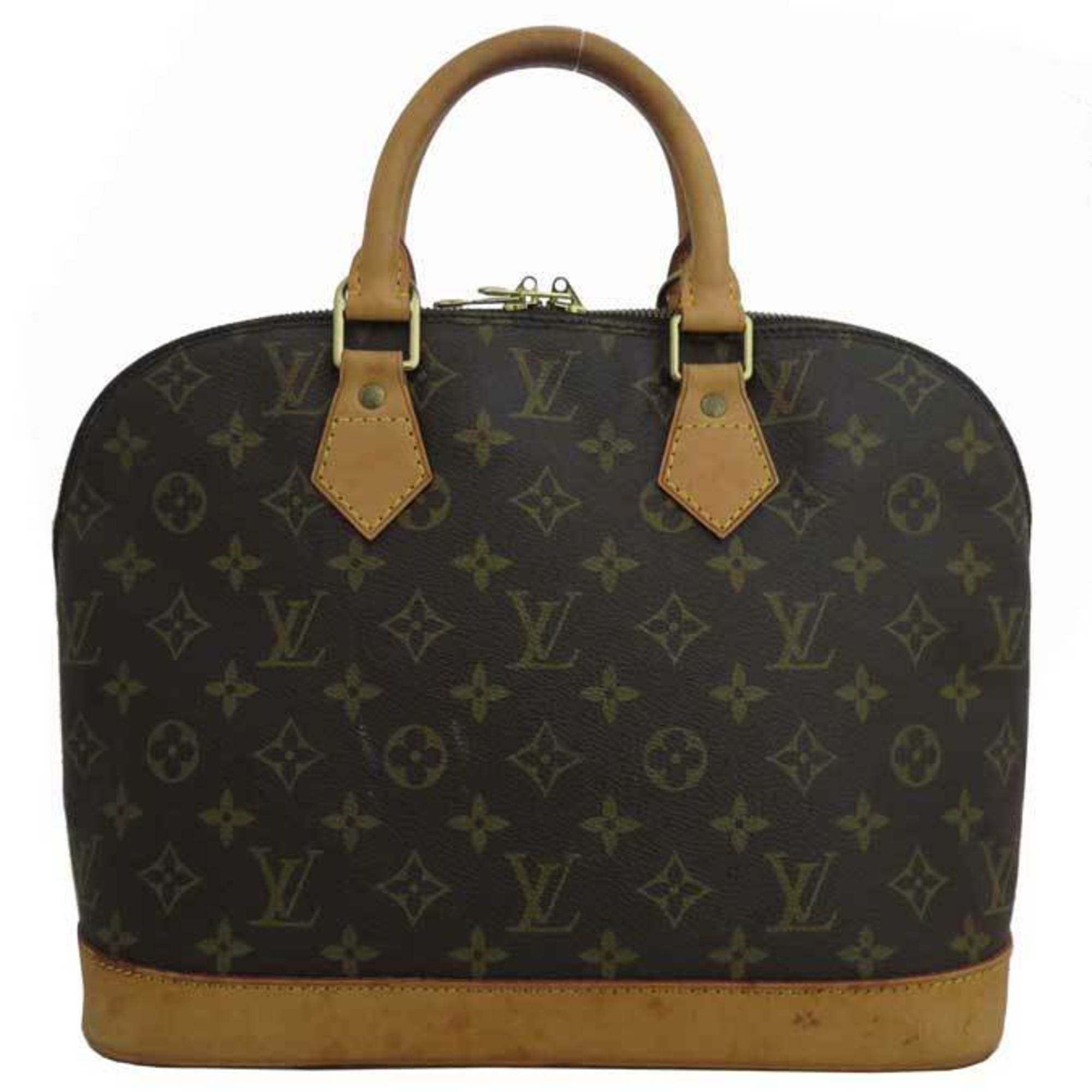 Louis Vuitton Bag Monogram Alma Pm Brown Canvas Handbag Ladies M51130
